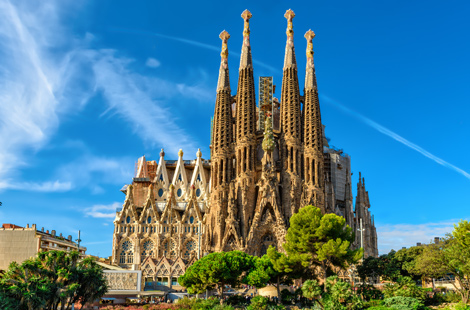 Sagrada Familia Kathedrale in Barcelona