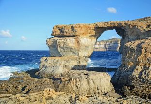 Blaues Fenster Malta