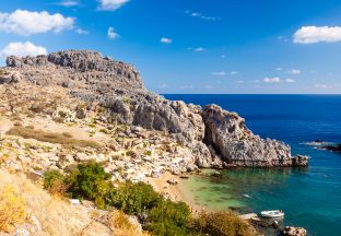 Lindos Rhodos Flughafen