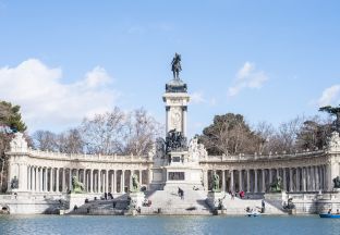 Retiro Park Madrid Flughafen