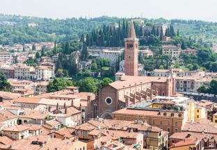 Stadtlandschaft Verona Flughafen