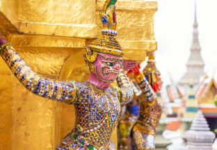 Statue Bangkok Flughafen