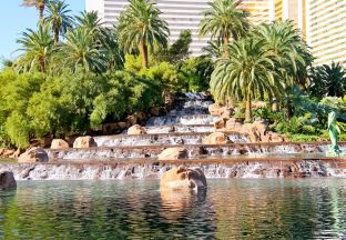 Wasserfall Las Vegas Flughafen